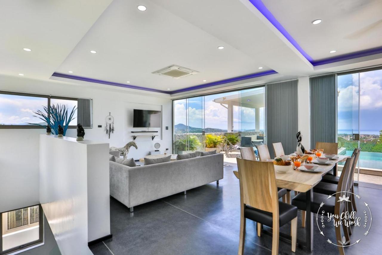 Villa Azur, 4 Bedrooms, Ocean View Чавенг Бийч Екстериор снимка